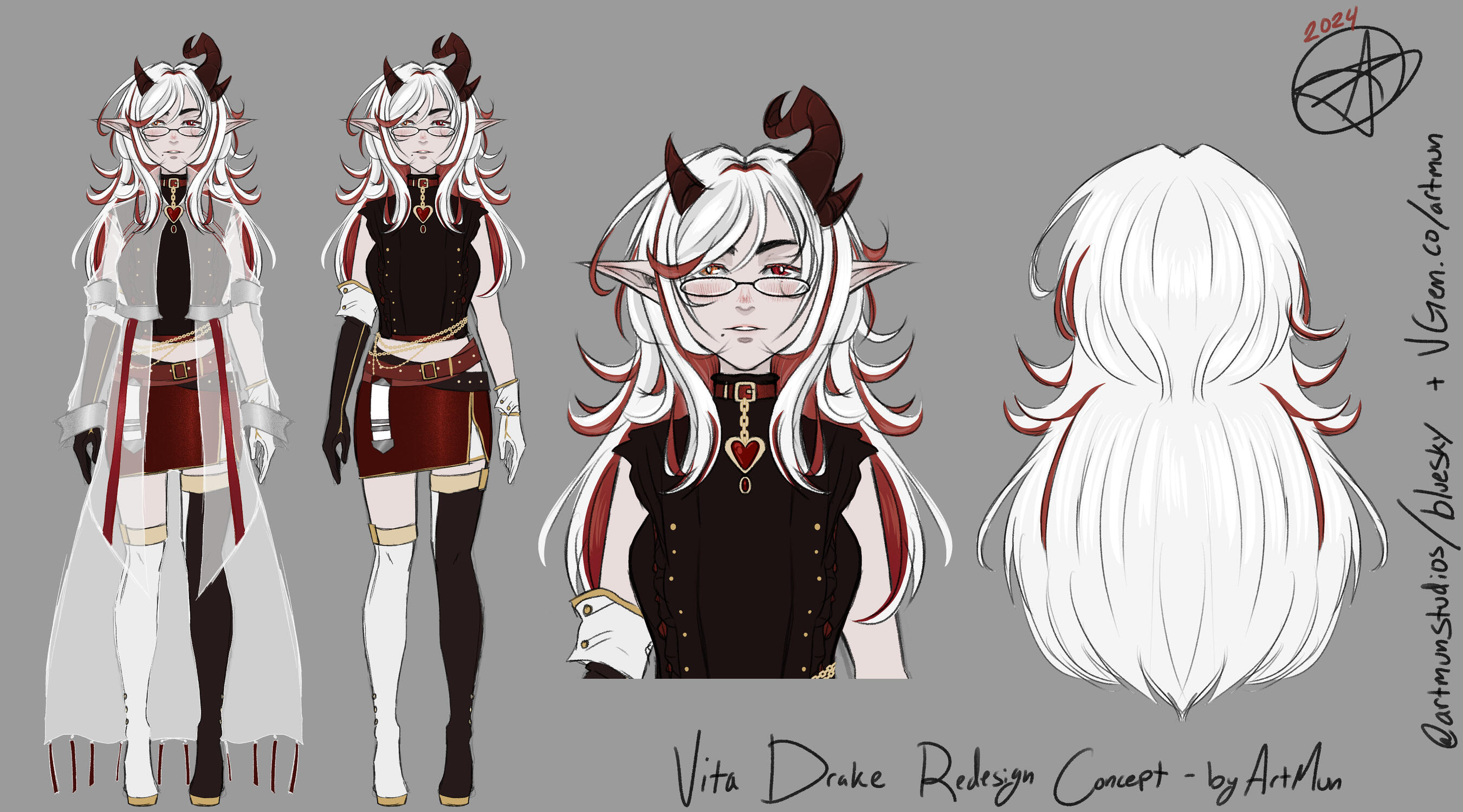 VTuber Redesign Concept