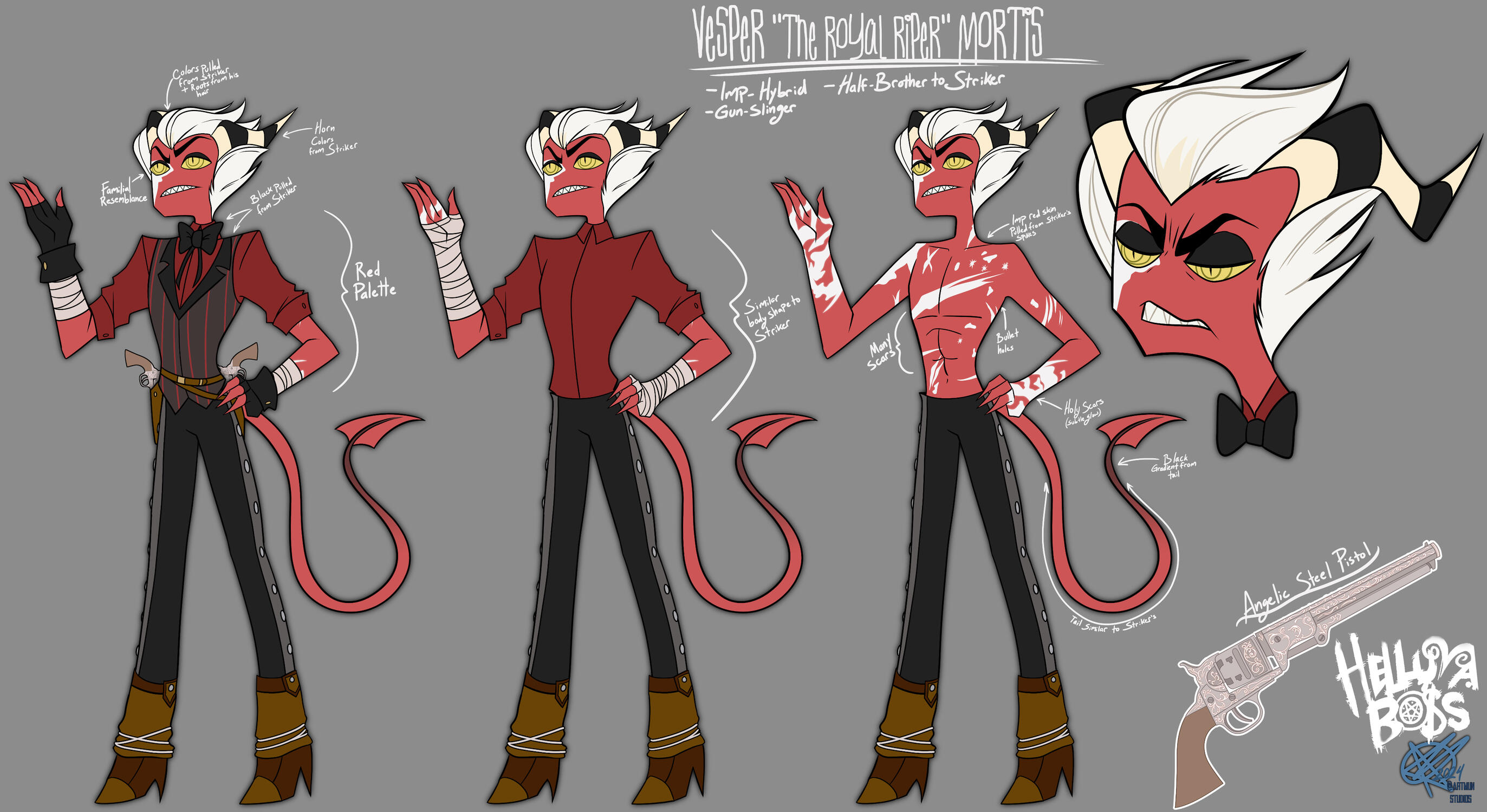 Helluva Boss Fan OC Character Sheet